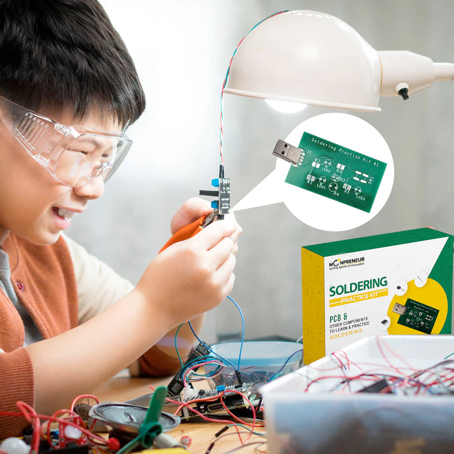 Buy Soldering Practice Kit Learn Soldering Skills Moonpreneur