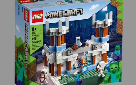 LEGO Minecraft Ice Castle Set: Journey to the Frozen Kingdom