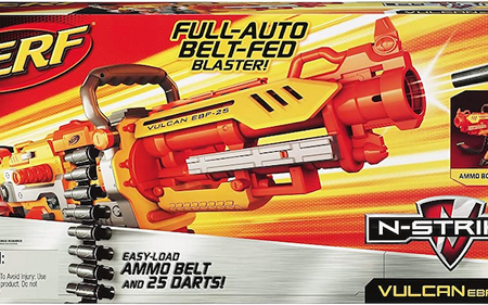 Nerf Vulcan EBF-25 Blaster: Power Up Your Nerf Arsenal