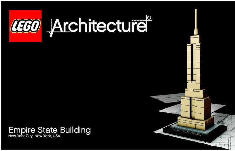 Lot 26 - Lego Architecture 21002 Empire State Building