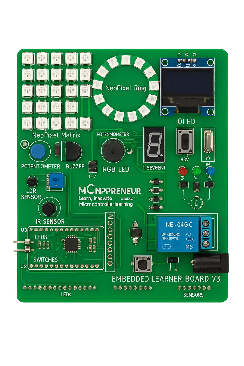 Embedded Learner Board - Version 3.1 – Moonpreneur