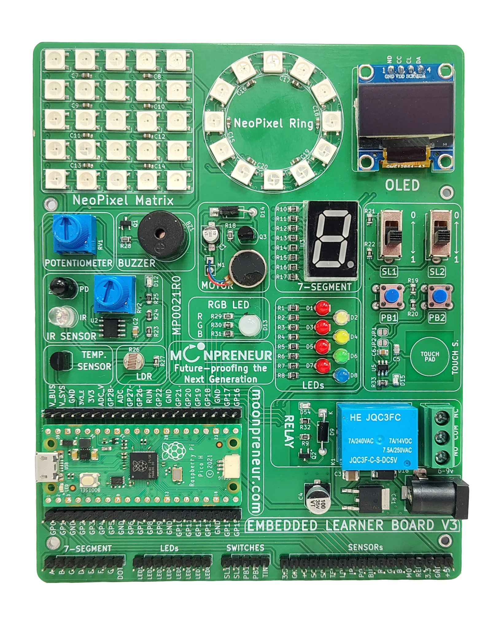 Embedded Learner Board - Version 3.1