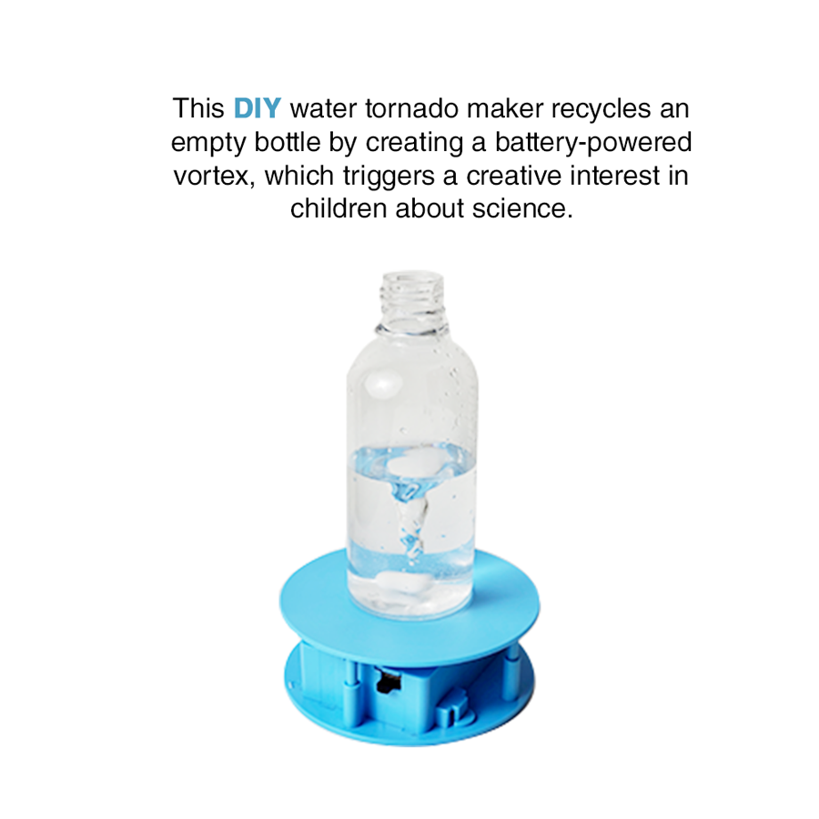 Tornado top water toy