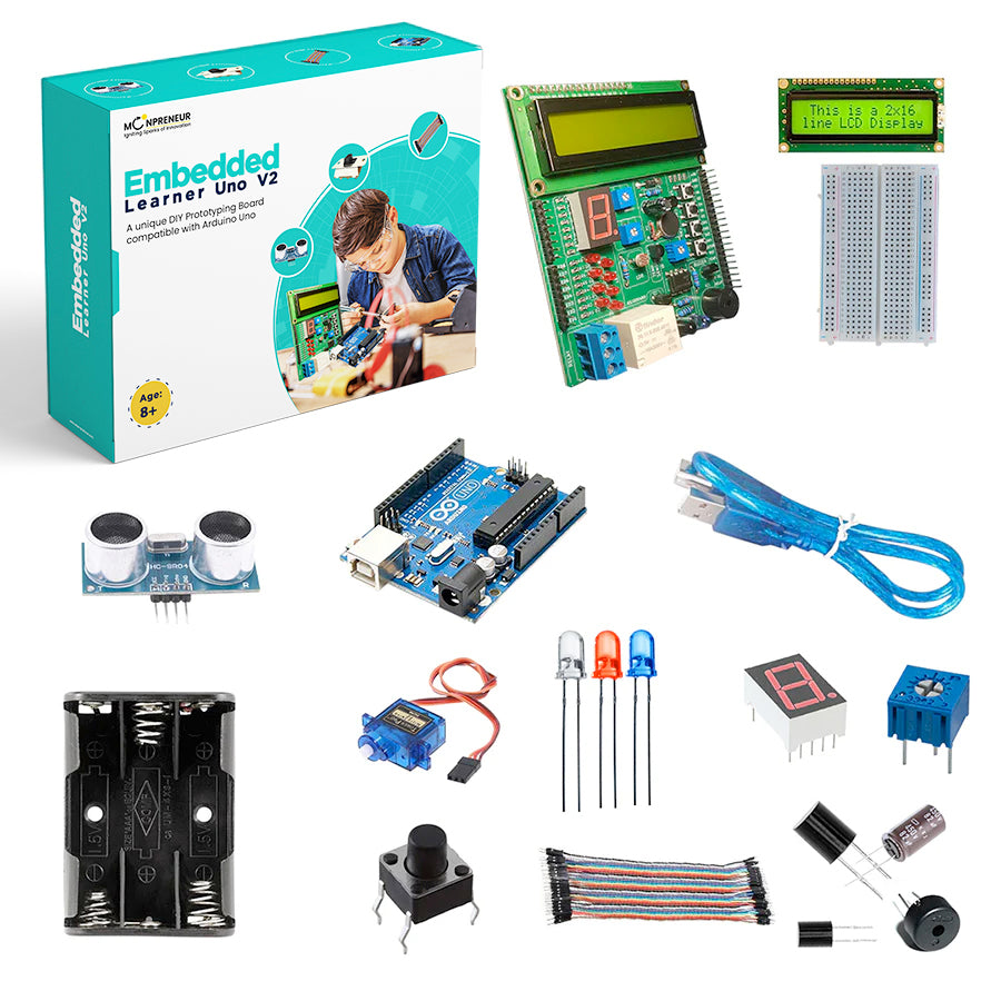 Embedded Learner UNO Kit – Version 2