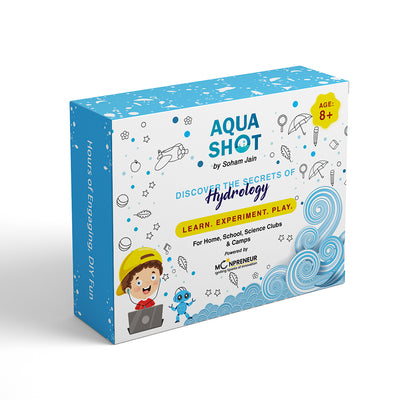 Aquashot Box - A Set of 3 DIY Water Science Toys - By Soham Jain