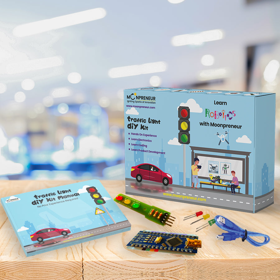 Moonpreneur - Traffic Light DIY Kit