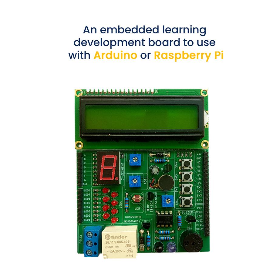 Embedded Learner Board – Use with Arduino or Raspberry Pi