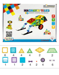 Magnetic Tiles - A STEM Education Building Set for Kids
