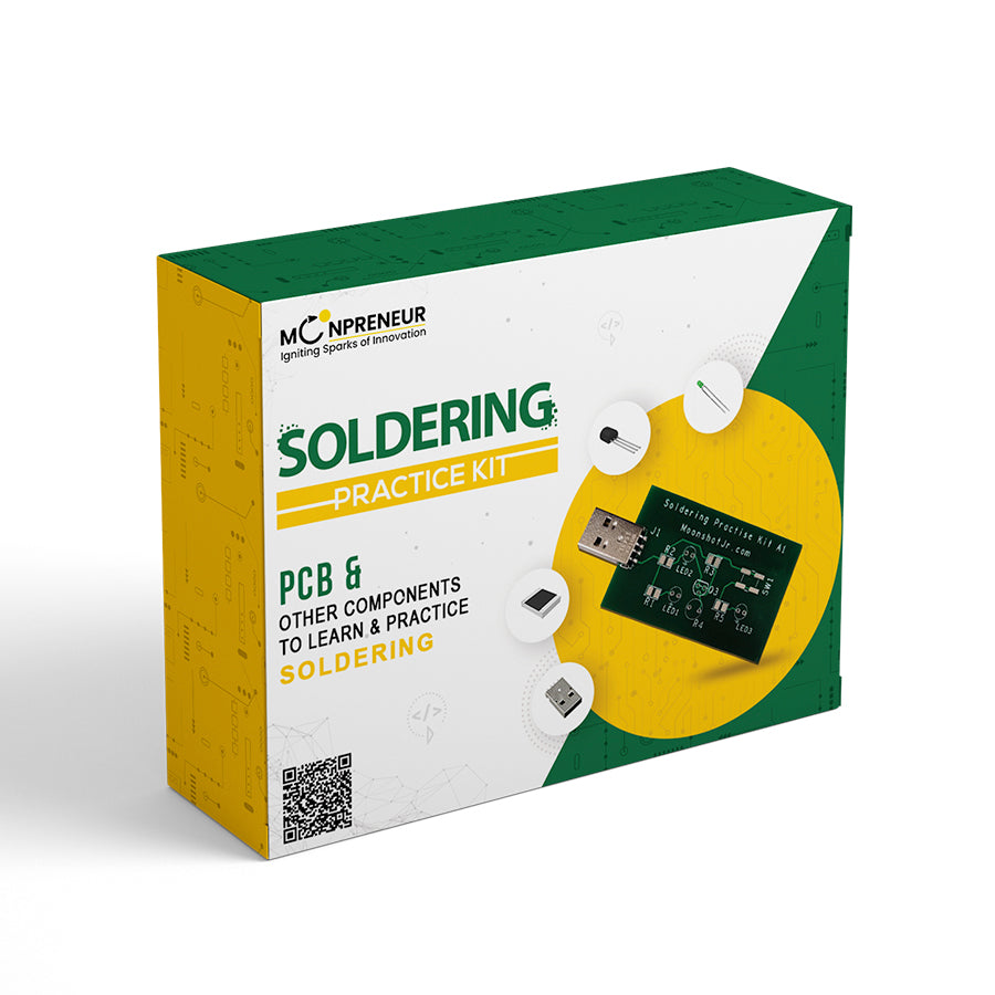 Soldering Practice Kit – Learn Soldering Skills with Moonshot Kit