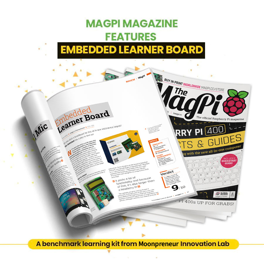 Embedded Learner Board – Use with Arduino or Raspberry Pi
