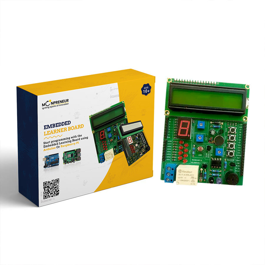 Embedded Learner Board – Use with Arduino or Raspberry Pi