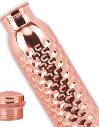 Moonovator Copper Water Bottle (Brick Design)

